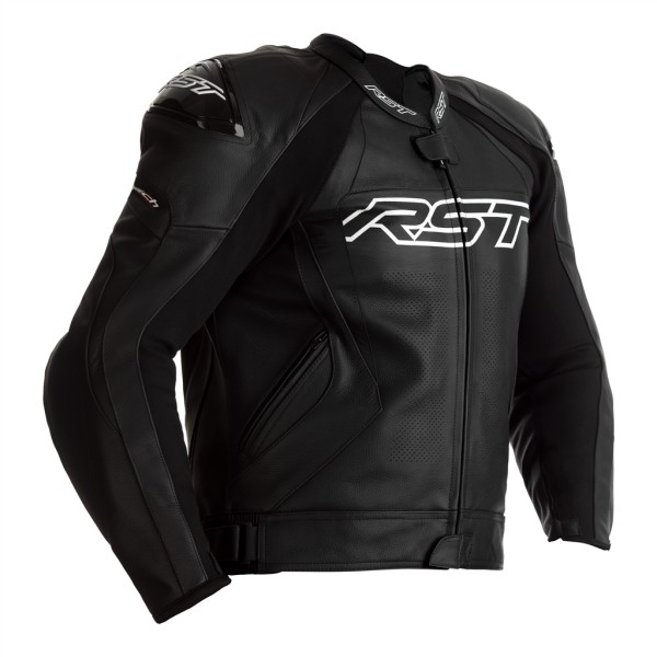 RST RST Tractech Evo 4 CE Mens Leather Jacket Black